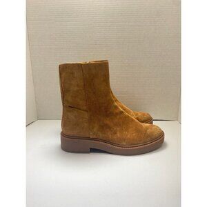 vince womens water repellent leather sz 10